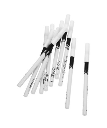 Angoily 20 Pcs Lying Silkworm Eyeliner Clothing Pretty Miss 1 count (Pack of 1) Whitex2pcs