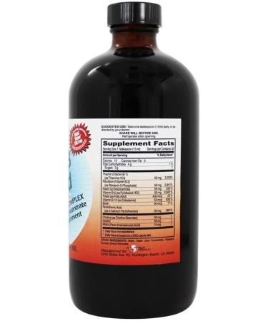 World Organic Ultra-b Liquid in Raisin Juice 16 Fl Oz - Premium Vitamin B Complex Supplement - Buy Online on GoSupps.com