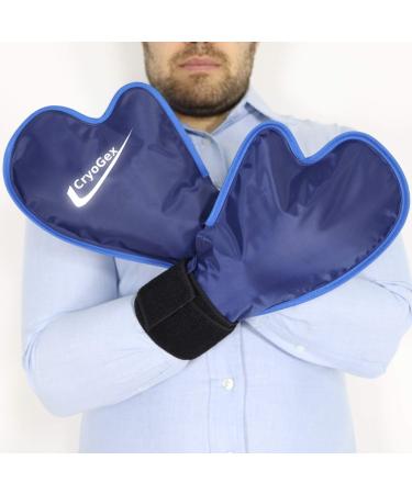 Wrist Hand Hot Cold Ice Pack Wraps for Chemo - Set of 2 - High Gel Amount for Effective Therapy - Buy Online on GoSupps.com