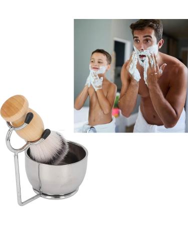 Premium Shaving Brush Set | Robust Bowl & Stand | Ideal for Home & Salon Facial Care - Buy Internationally - Buy Online on GoSupps.com