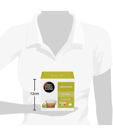  NESCAFE DOLCE GUSTO NESCAF DOLCE GUSTO Cappuccino Coffee Capsules - 6 Boxes of 16 Capsules - Buy Online on GoSupps.com