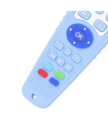 Baby Remote Control Teether Toy - Interactive Teething Toy with Colorful Buttons for Home Use (Blue) - Buy Online on GoSupps.com