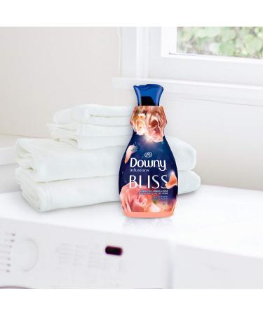 Shop Downy Infusions Liquid Fabric Softener - Bliss Sparkling Amber & Rose 81 fl oz | Premium Softening for International Shipping - Buy Online on GoSupps.com