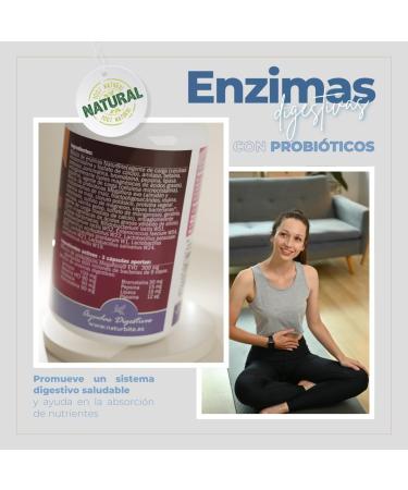 NATURBITE Enzymes+Probiotics 120 Capsules - Buy Online on GoSupps.com