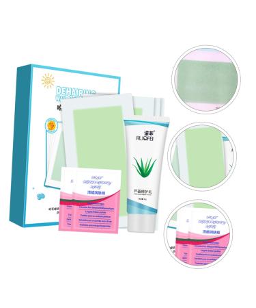 Buy Minkissy Hard Depilatory Wax Set - Salon Wax Spatula & Disposable Hair Remover Strips for Women | Perfect for DIY Waxing & Hair Removal - Buy Online on GoSupps.com