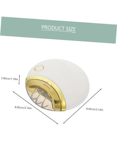 ibasenice 1 Set Electric Manicure Nail Kits Electric Nail Automatic Nail File Electric Fingernail Clippers Fingernail Fingernail Cuticle Baby Kit White Abs Aldult 8x8cm White - Buy Online on GoSupps.com