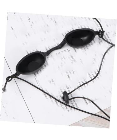 Angoily 1 Set Beauty Mask Bed Glasses Sunglasses Patch Sun Safety Goggles Supplies Bed Eyewear Protector 14X1.5CM Black - Buy Online on GoSupps.com