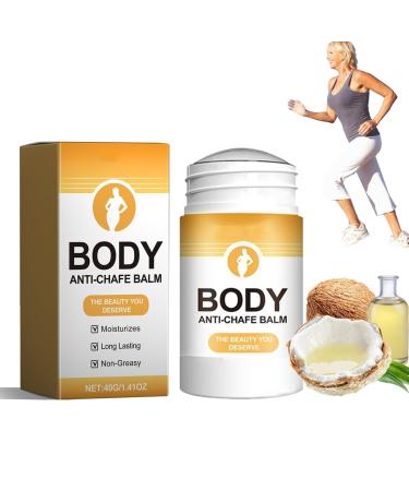 Anti Friction Thigh Stick, Anti Friction Thigh Cream, Sports Anti-Friction Stick, Lubricant Body Creams, Outdoor Body Repair Cream for Arm Chest (1PC)