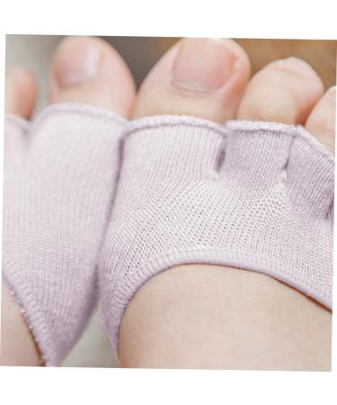 Healeeved No-Show Socks for Men - 4 Pairs Low-Cut Invisible Toe Socks | Elastic Fabric Comfort - Buy Online on GoSupps.com