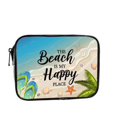 Makeup Organiser Make Up Bag: Clear PVC Travel Makeup Bag - Bag Portable Printed Cosmetic Bags for Women Girls - - Easy Clean Lightweight Perfect for Toiletries Cosmetics (J)