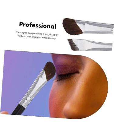 BIUDECO 4 Pcs Angled Eyeliner Brush Under Eye Concealer Brush Nose Contour Brush Eye Liner Brush Brow Nylon - Buy Online on GoSupps.com