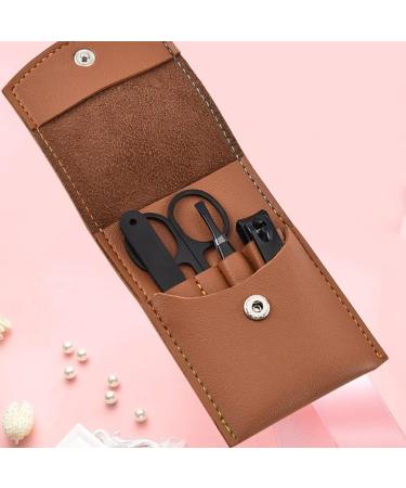 Manicure Set Nail Clipper Set Stainless Steel Nail 4-Piece Portable Human Care Kit Set Suitable for Family Outdoor Travel Best Gift Manicure Nail Clippers Kit (Color : B) - Buy Online on GoSupps.com