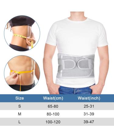 Back Support Belt for Men & Women | Posture Correction & Muscle Relief | ckbandlag Support Struts (L) - International Shipping Available - Buy Online on GoSupps.com