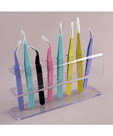 Support de pince piler 8 trous pour extensions de cils - Support de rangement pour extensions de cils Transparent - Buy Online on GoSupps.com
