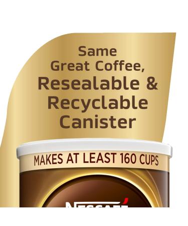 NESCAFE Taster's Choice French Roast Medium Dark Roast Instant Coffee - 11.1 oz. Resealable Canister 2 Pack (320 Cups) - Buy Online on GoSupps.com