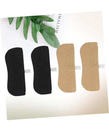 FRCOLOR Heel Cushion Pads for Women - 2 Pairs Non-Slip Heel Grips & Inserts for High Heels & Pumps - Comfortable Leather Liner for Heel Slippage - Buy Online on GoSupps.com
