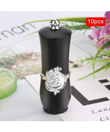 Buy 10PCS Royal Style Empty Lipstick Tubes - DIY Lip Balm Containers - Black Lipstick Shape (Homemade) - Buy Online on GoSupps.com