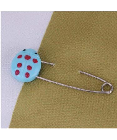 Nappy Pins - 4 Pieces Plastic Head Safety Pins for Cloth Diapers, Bibs - Baby, Child, Infants, Kids - Buy Online on GoSupps.com