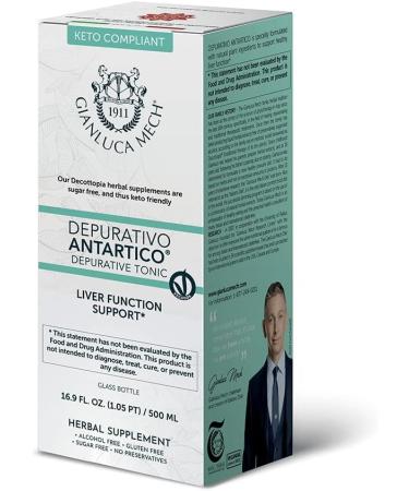 Gianluca Mech Depurative Antartico Tonic - 500ml Keto Compliant Purifying Body Cleanse - Buy Online on GoSupps.com