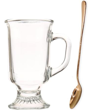 Whittard of Chelsea Luxury White Hot Chocolate Gift Set Bundle with Luxury White Hot Chocolate Mini Marshmallows & Glass Mug with Rose Gold Spoon Hot Chocolate Gifts for Her/Him - Buy Online on GoSupps.com