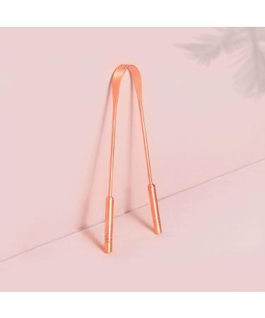 Pure Copper Tongue Cleaner - Ayurvedic Tongue Cleaning Tool 14 x 5.5 cm International Shipping Available - Buy Online on GoSupps.com