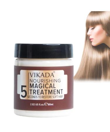 Vikada Magical Nourishing Treatment - 5 Seconds to Restore Soft Hair, Hair Repair Cream, for Dry and Damaged Hair (1 Piece)