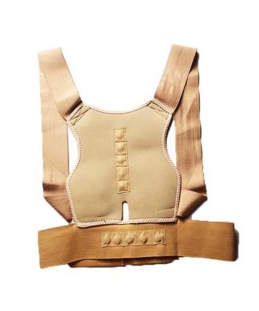 Comfortable Posture Corrector Braces Supports Back Belt Shoulder Brace Support Belt(White-Dinosaur Doodle4)
