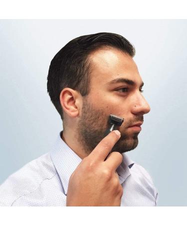 KouRy Portable Nose Hair Trimmer - Professional Painless Ear & Nose Clippers for Men & Women | Waterproof Stainless Steel Dual Edge Blades Battery-Operated - Buy Online on GoSupps.com