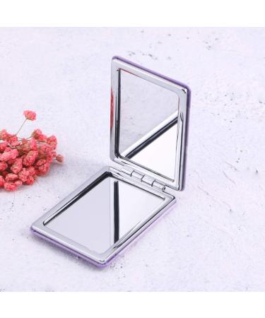 Minkissy 1pc Double Sided Makeup Mirror Pocket Mirror Makeup Travel Mirror PU Leather Compact Mirror for Purses and Trave (Alpaca 3) - Buy Online on GoSupps.com