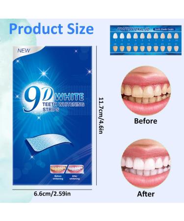 WUFKOP 28 professional whitening strips for white teeth whitening strips for sensitive teeth teeth whitening peroxidefree whitening quickly removes all stains - Buy Online on GoSupps.com