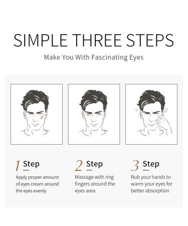 Day & Night Men's Eye Cream - Anti-Aging Dark Circle Treatment for Wrinkles & Bags - Youthful Skin Solution - Buy Online on GoSupps.com