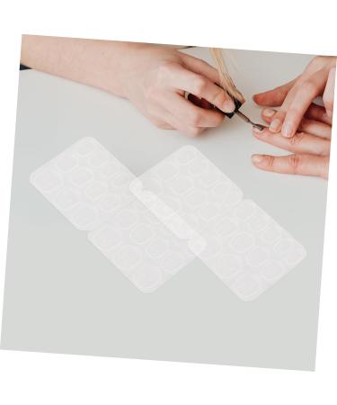  FRCOLOR FRCOLOR 200 Sheets Nail Jelly Glue Self-Adhesive Nail Sticker Self-Adhesive Nail Glue False Nail Glue Labels Nail Art Stickers Double-Sided Nail Stickers Nail Glue Tabs Silica Gel - Buy Online on GoSupps.com