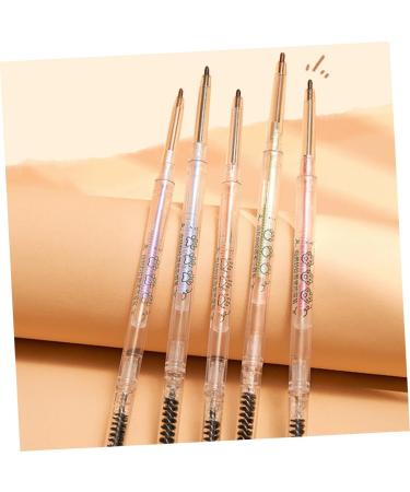 Baluue 5pcs Eyebrow Makeup Pencils Ash Brown Eyebrow Pencil Best Eyebrow Pencil Pencils with Plastic - Buy Online on GoSupps.com