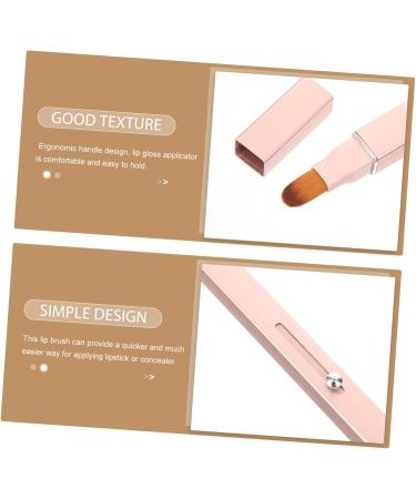 POPETPOP Make up Brush Makeup Lip Gloss Applicator Lip Lip Wands Lipstick Applicator Lip Lipstick Brush Retractable Lip Balm Miss Artificial Fiber Double Head - Buy Online on GoSupps.com