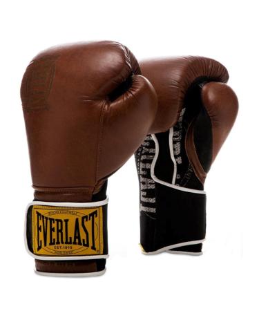 Everlast Everlast 1910 Classic Training Glove Brown 14 Ounce
