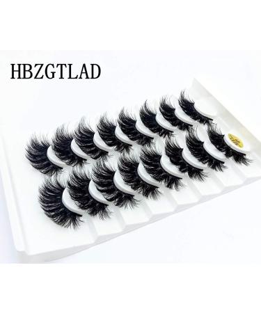 Buy 8 Pairs 23/25mm 3D Mink False Eyelashes | Long Fake Lashes for Stunning Makeup | Eyelash Extensions - Buy Online on GoSupps.com