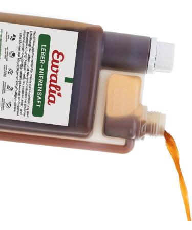 NEW! Ewalia Liver-Renal Juice for Horses | 100% Natural Detox & Vital Support | 6x1 Liters Optimal Liver & Kidney Health - Buy Online on GoSupps.com