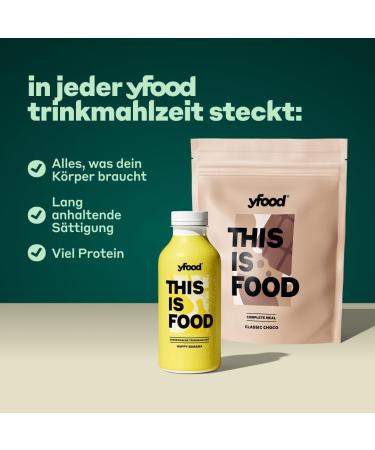 yfood poudre Smooth Vanilla substitut de repas prot in THIS IS FOOD 26 vitamines et min raux 12 repas go t vanille - Buy Online on GoSupps.com