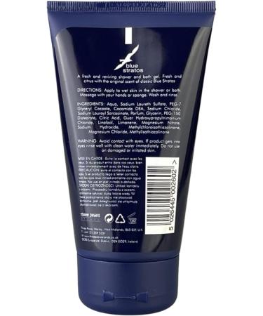 Blue Stratos Bath and Shower Gel 150 ml - Buy Online on GoSupps.com