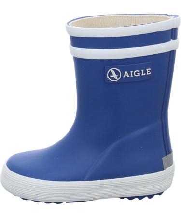 Aigle Unisex Kid's Baby Flac Wellington Boots - Blue | Size 3 UK Child - Buy Online on GoSupps.com