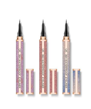 QIC Starry Sky Waterproof Liquid Eyeliner Pencil - Fast Dry & Non-Smudge Eye Makeup - Buy Online on GoSupps.com