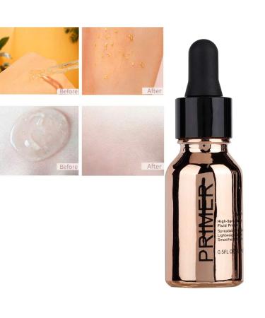 24K Gold Foil Makeup Primer - Moisturizing & Pore Refining Skin Care Gel Serum 0.5 oz | International Shipping - Buy Online on GoSupps.com