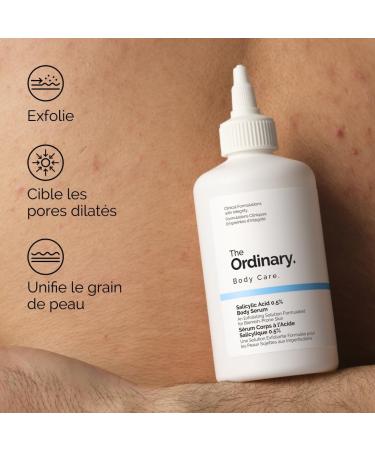 The Ordinary S rum Corps l'Acide Salicylique 0.5% Traitement exfoliant pour les peaux sujettes aux imperfections 240 ml - Buy Online on GoSupps.com