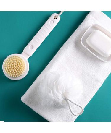 Heallily Adjustable Bath Brush | Soft Massage Back Scrubber with String - Buy Online on GoSupps.com