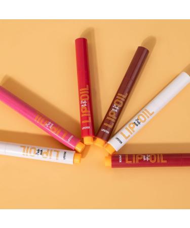  Opilroyn Clicky Lip Gloss Pen Clicky Lip Pen - Moisturizing Solid Lip Gloss Lipstick Set of 6 Waterproof Lip Gloss Moisturizing Lip Oil for Women - Buy Online on GoSupps.com