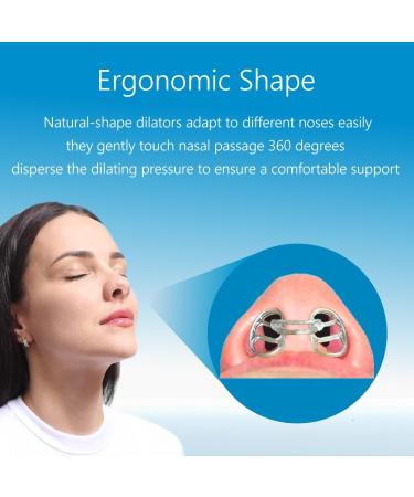 WoodyKnows Super-Support Nasal Dilators - Comfortable Nose Vents for Improved Airflow, Snoring Relief - Sleep & Sports Breathing Aid with Lanyard - Buy Online on GoSupps.com