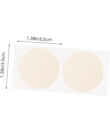 Foytoki Men's Nipple Stickers - 50 Pairs Invisible Breathable Covers for Running & Sports - Nipple Shields 3.5x3.5cm - Buy Online on GoSupps.com