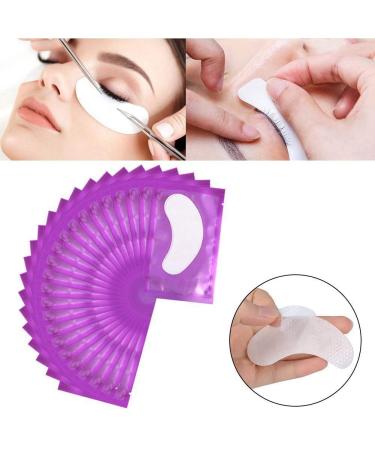 50 Pairs Eye Gel Patches for Eyelash Extensions - Professional No Lint Eye Pads - Buy Online on GoSupps.com