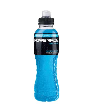 Powerade Berry Tropical Blue 500ml (24 Bottles) Berry 24 Bottles