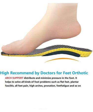 Maecki Orthopedic Insoles for Men & Women | Foot-Belted Medical Orthoses for Flat Feet & Plantar Fasciitis | Size 36-41 EU - Buy Online on GoSupps.com